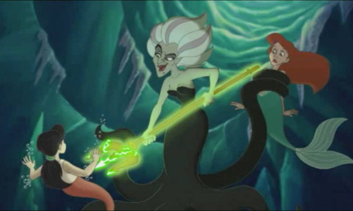 Morgana has Power and Ariel by Arielfan90 on DeviantArt