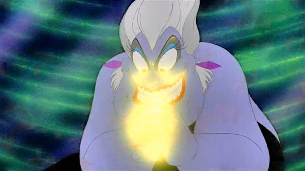 Ursula has the voice by Arielfan90 on DeviantArt