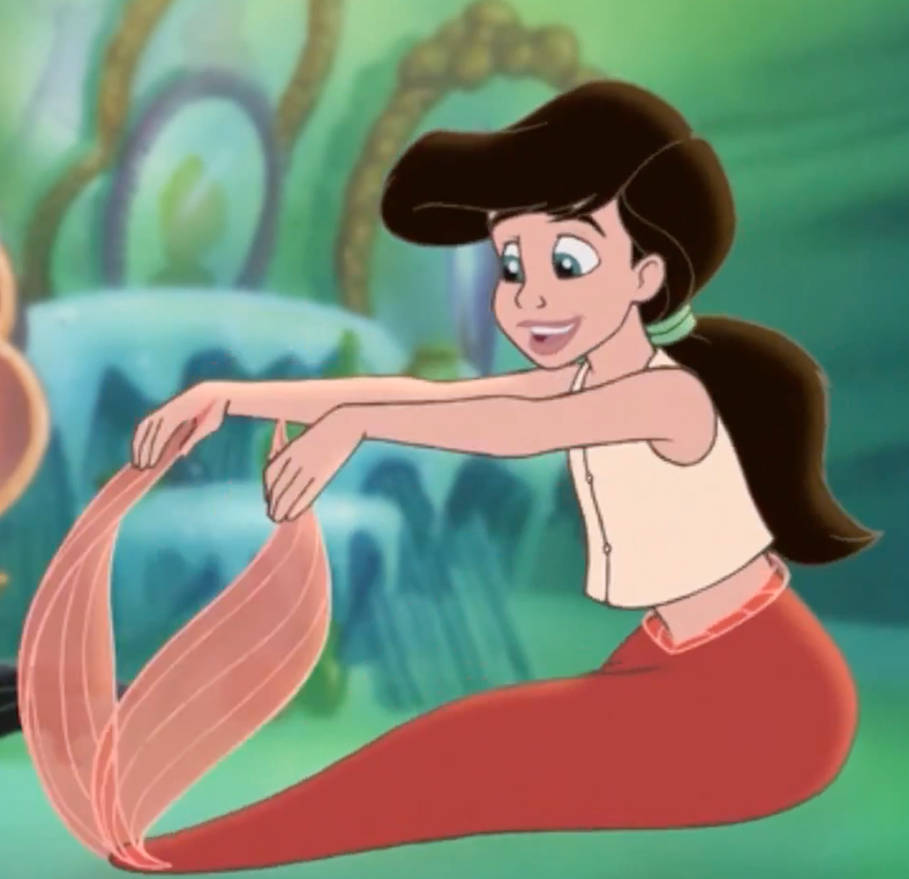 Melody feels her Fins by Arielfan90 on DeviantArt