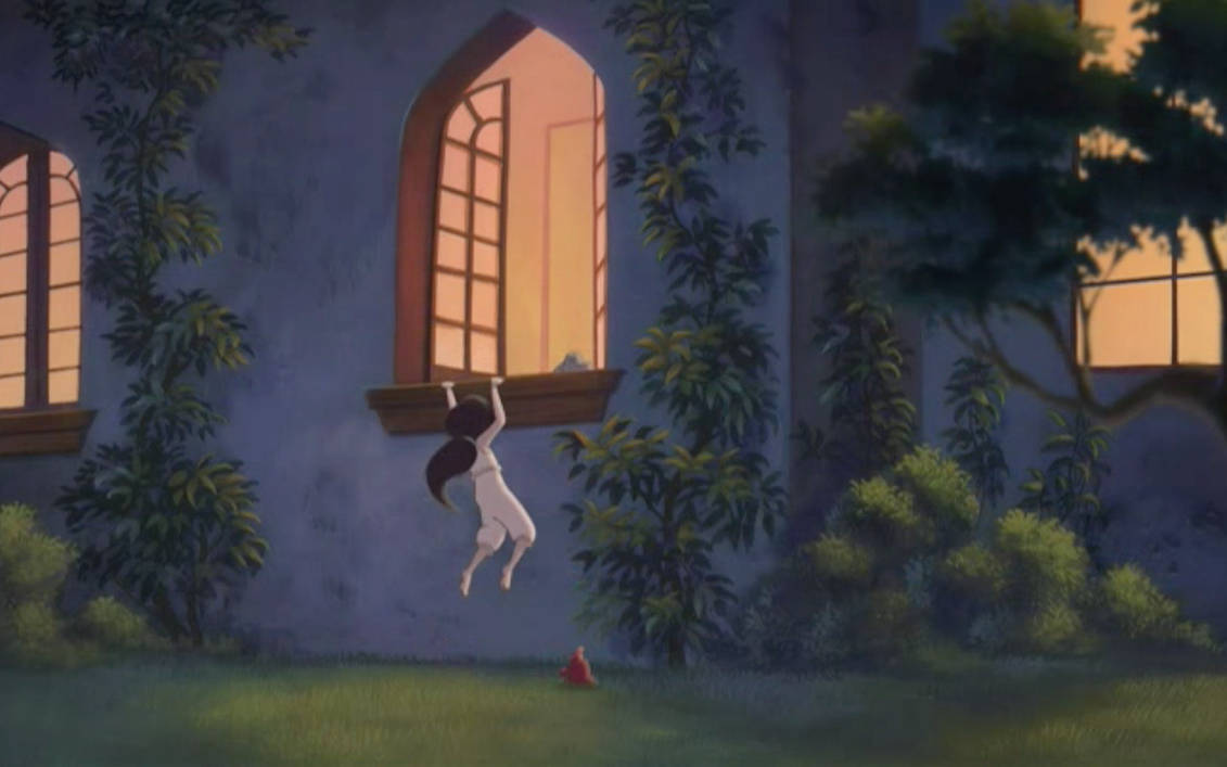 Melody Climbs Into Her Window by Arielfan90 on DeviantArt