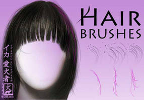 Hair Brushes for Photoshop