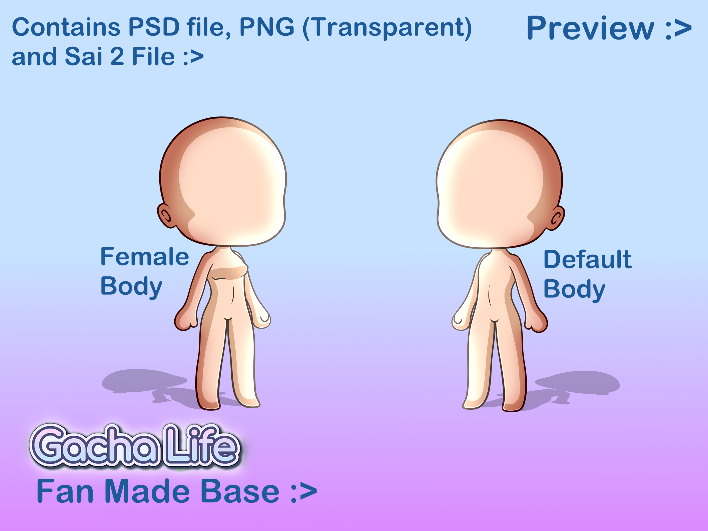 Featured image of post Gacha Body Base Transparent Download this glasses frames hand painted cartoon png clipart image with transparent background or psd file for free