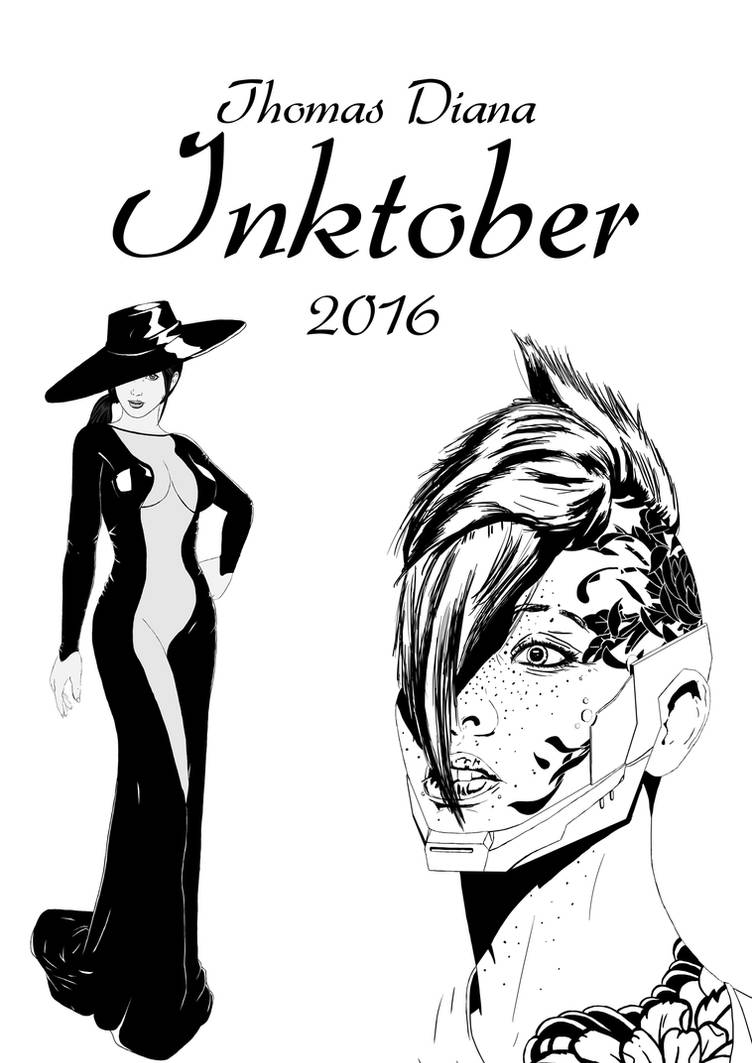 Inktober 2016 Digital Artbook by BeignetBison on DeviantArt