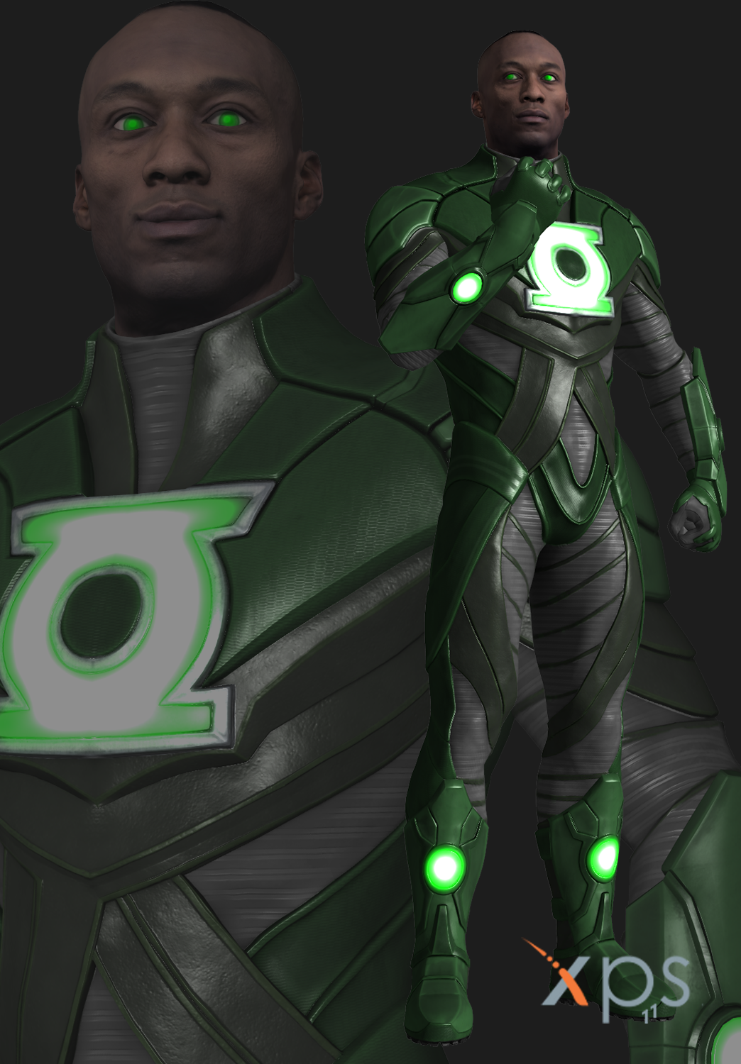 Injustice 2 John Stewart by thePWA on DeviantArt