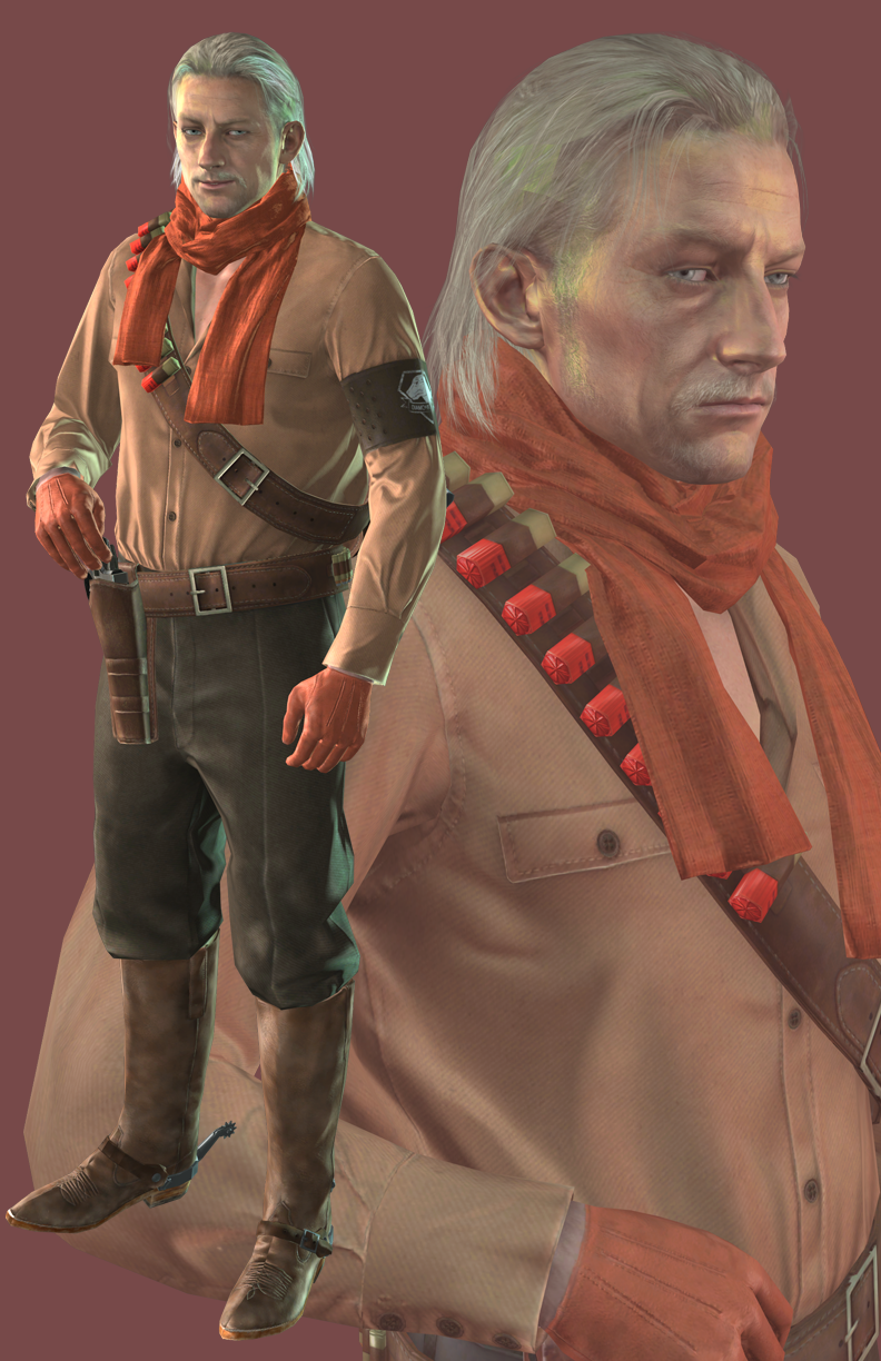 MGSV Ocelot by thePWA on DeviantArt