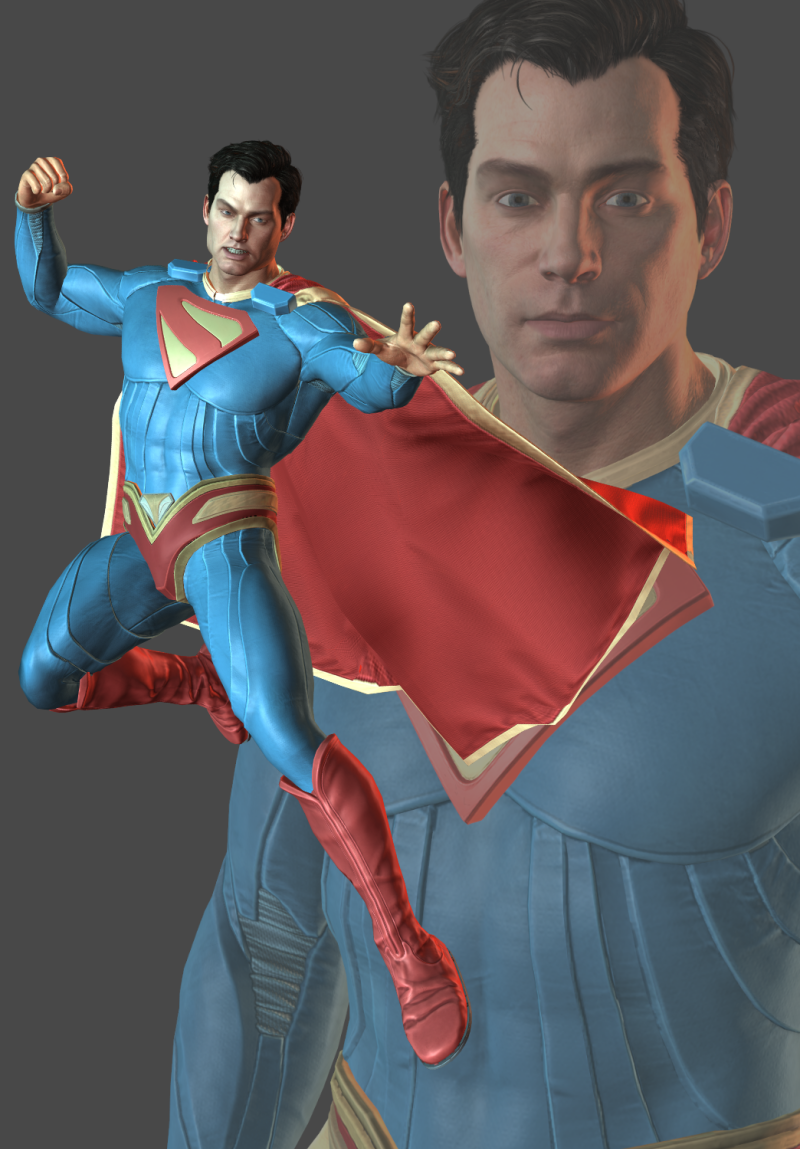 Injustice 2 - Superman (Gunn custom) by thePWA on DeviantArt