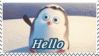 Penguins of Madagascar: Private Says Hello Stamp