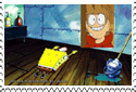 SpongeBob and Tord stamp