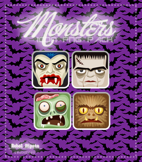 Monsters Icons PNG