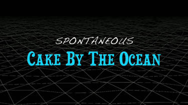 Spontaneous Cake By The Ocean