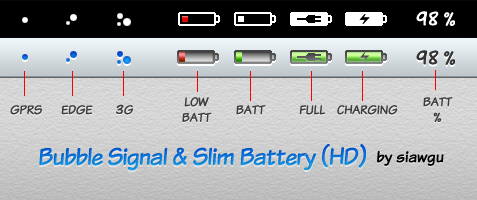 Bubble Signal and Slim Battery