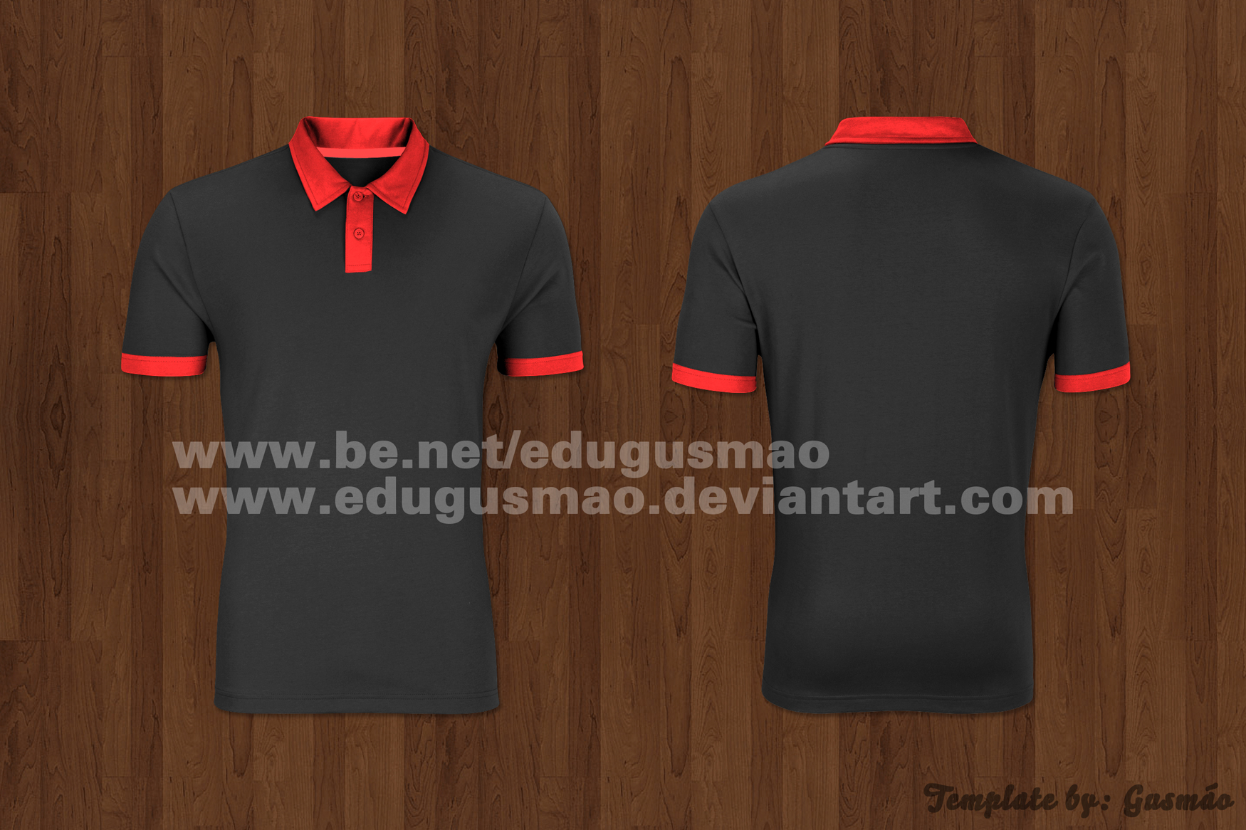 Template Blusa Polo