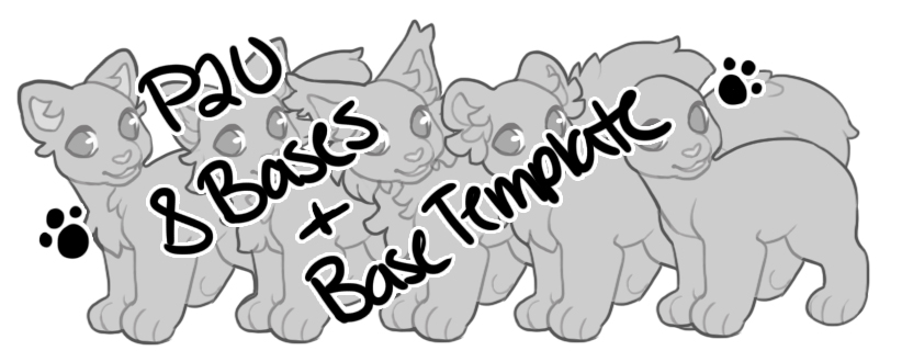 P2U Feline Base | Cutie Patooties by PastelMangoo on DeviantArt