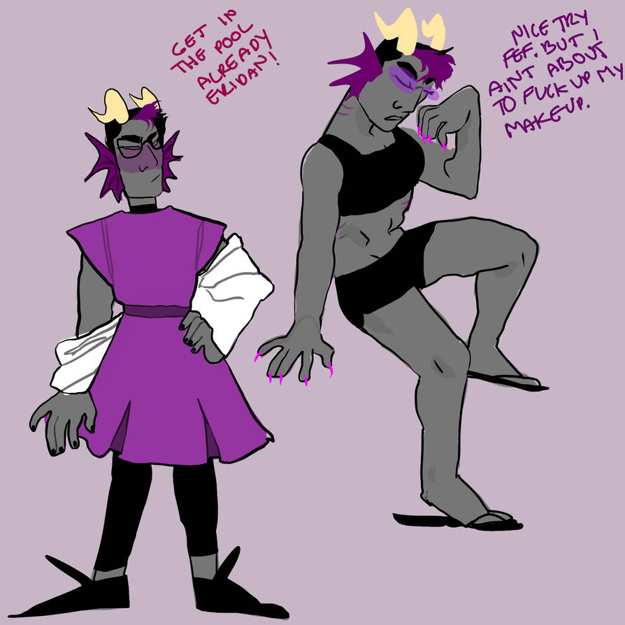 Genderfluid Eridan by BIGBUFFSHARKDAD on DeviantArt