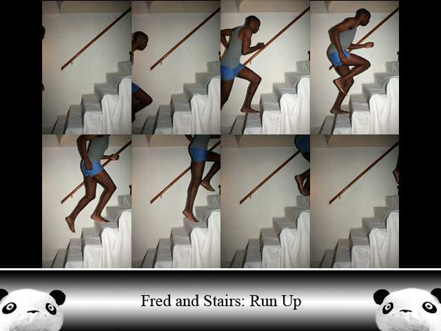 Fred and Stairs RU