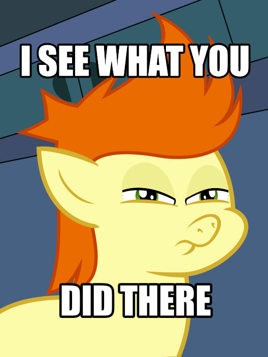 Gallop J Fry Sees What You Did There By Cheezedoodle96 On Deviantart