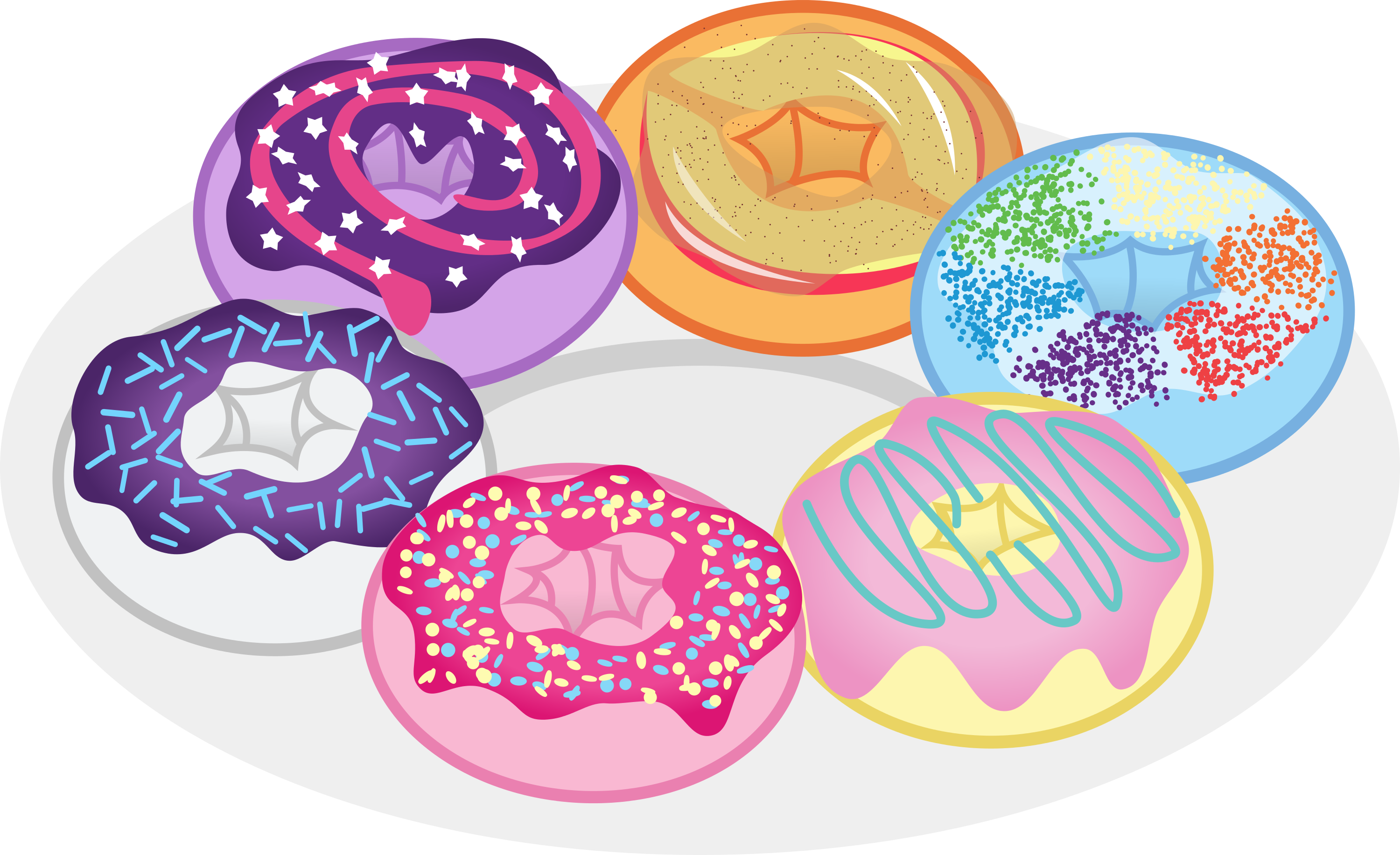 The Donut Six by cheezedoodle96 on DeviantArt