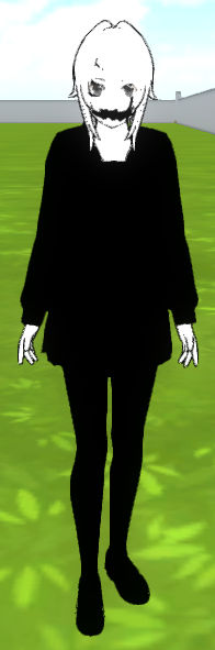 Undertale W.D Gaster Yandere Simulator Skin