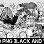 2O PNG BLACK AND WHITE +