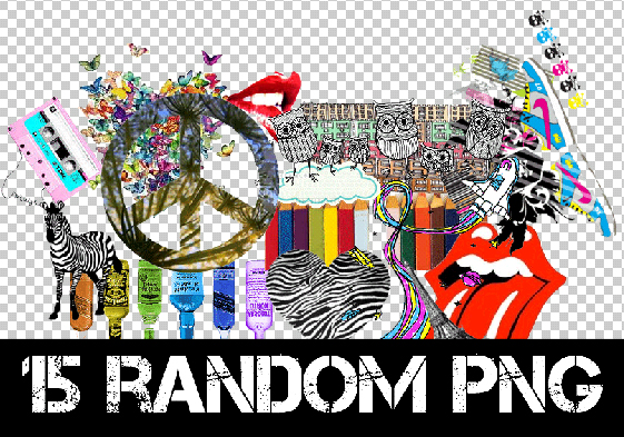 15 RANDOM PNG +