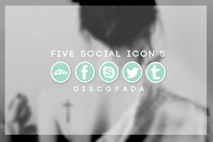 Five social icons