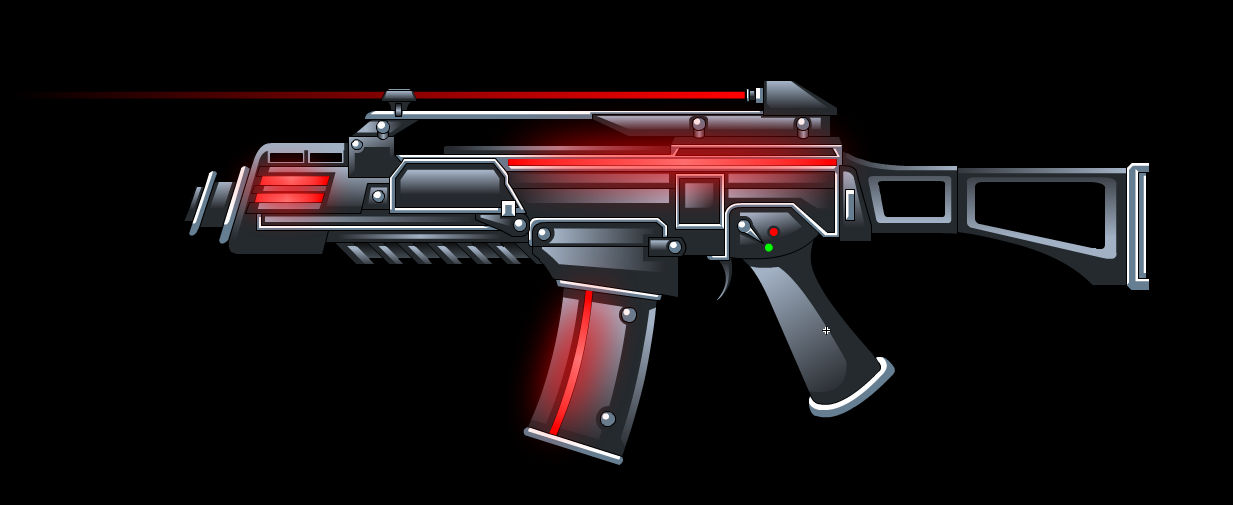 Assault Rifle by DisturbedAE on DeviantArt