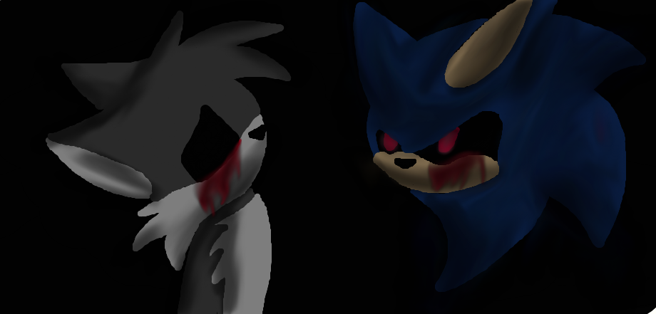 Sonic.exe and Tails.exe by sonicydannyphantom on DeviantArt