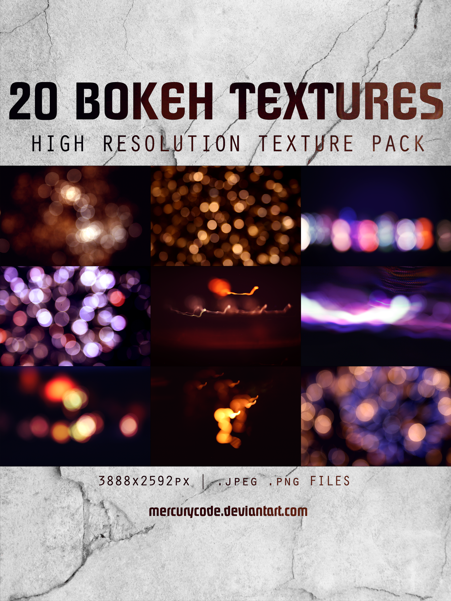 Texture Pack 09: Bokeh [HI RES]
