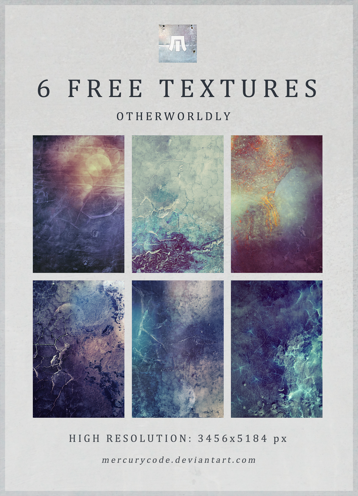 6 Free Textures: Otherworldly by mercurycode