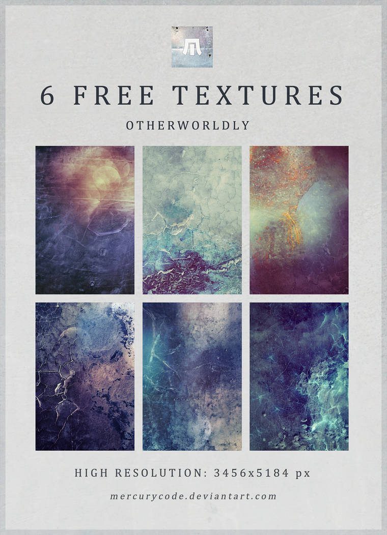 6 Free Textures: Otherworldly by mercurycode