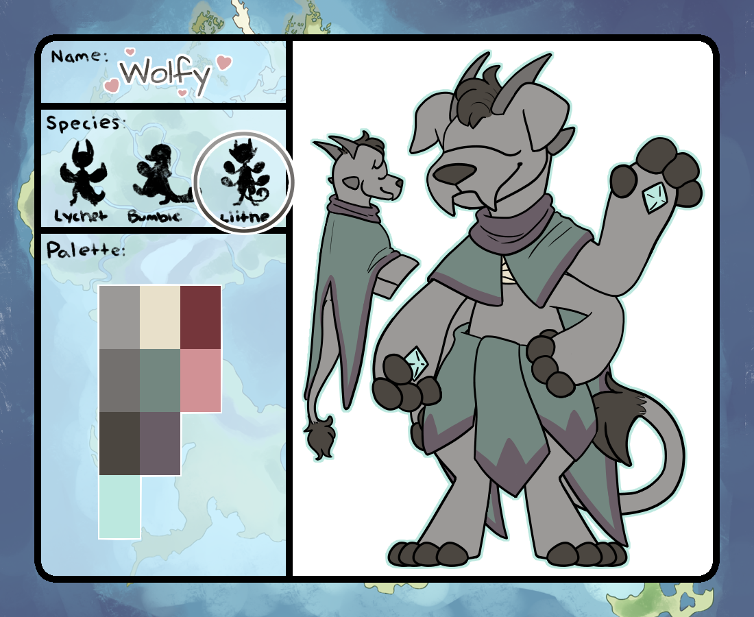 [Krytro] Wolfy Ref by doedreamiing on DeviantArt