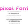 Pixel Fonts Pack