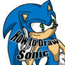 How to draw Sonic