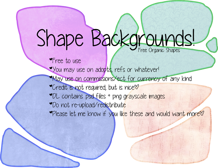 Shape Backgrounds by EvlonArts on DeviantArt