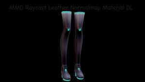 MMD Raycast Leather Normalmap Material DL