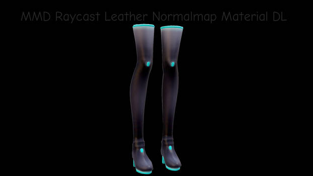 MMD Raycast Leather Normalmap Material DL