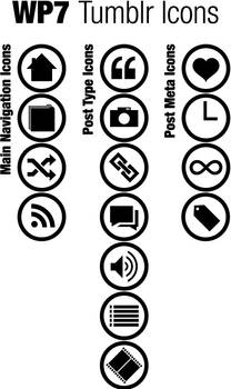 WP7 Tumblr Icons