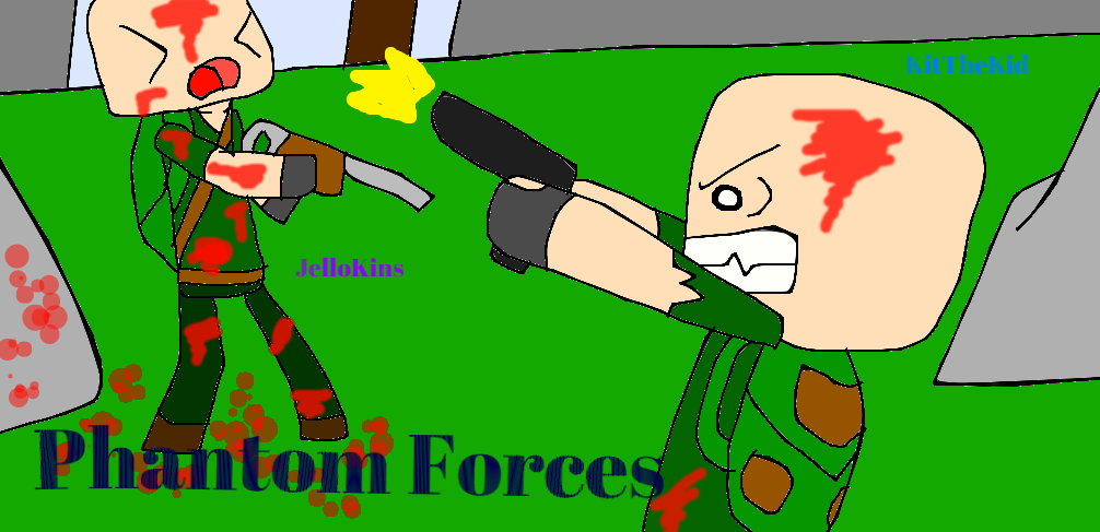 DRAW IT & PHANTOM FORCES - ROBLOX 