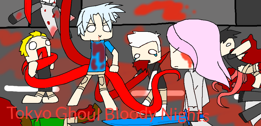 Roblox Tokyo Ghoul Bloody Nights By Kitthekid On Deviantart - bloody roblox character