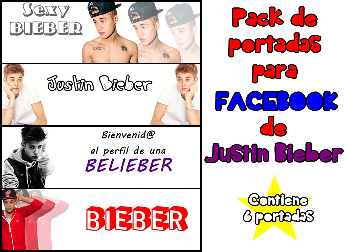 Portadas de Justin Bieber para facebook by Vale-Beliectioner on DeviantArt