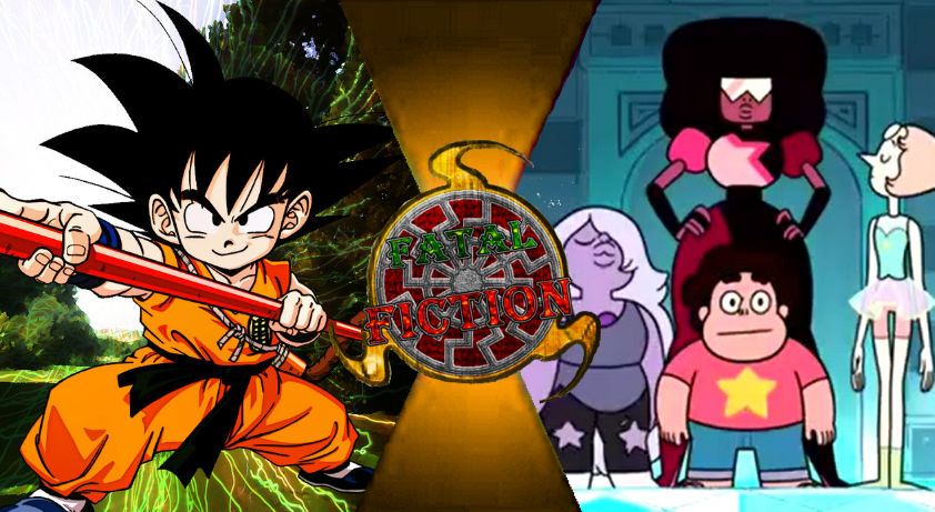 Fatal Fiction Crystal Gems Vs Kid Goku By Raging Meteor On Deviantart