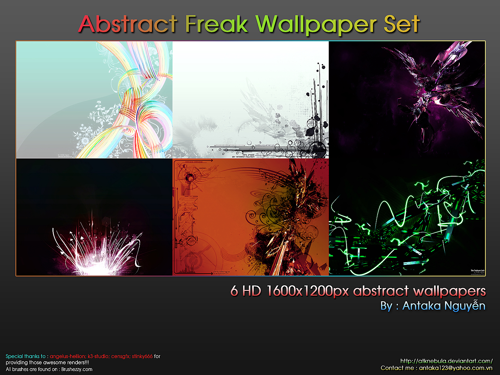 Abstract Wallpaper Set