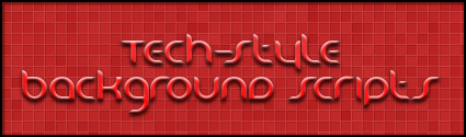Tech-Style Background Scripts by fence-post