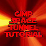 GIMP Space Tunnel Tutorial