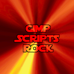 GIMP Move Layers Script