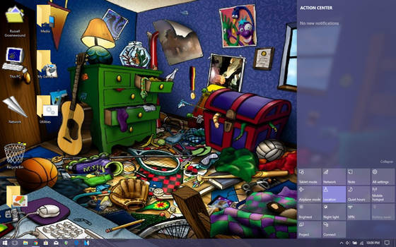 Windows 98 to 10 Theme - Messy Room