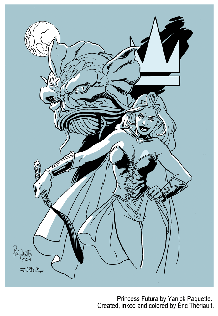 Princess Futura by Yanick Paquette by mistertheriault
