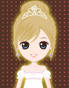 Cute Princess dress up