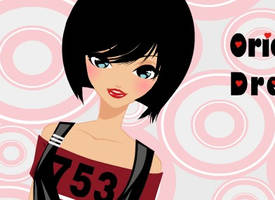 Oriental girl dress up game