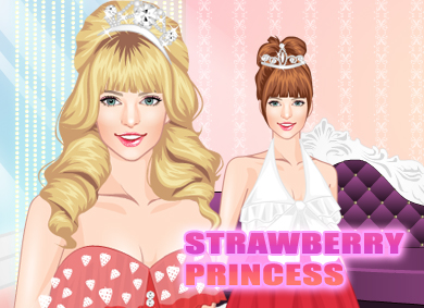 Strawberry Princess dress up